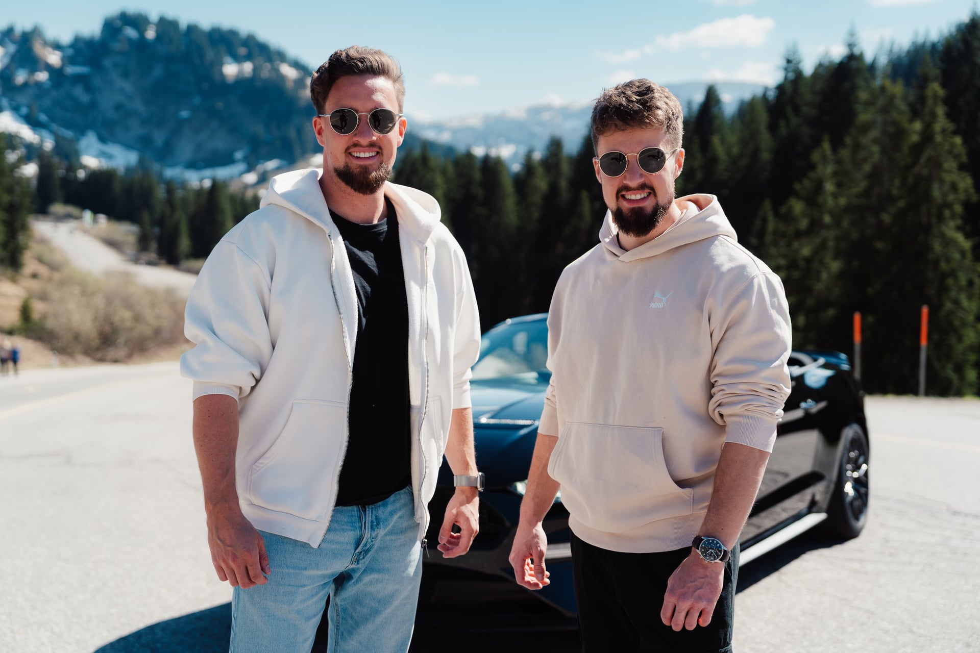 Allgäu Landschaft – Ford Mustang mieten in Bayern